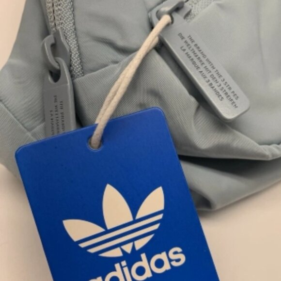 Adidas Originals Unisex National Waist Pack, Ash Grey/white, OSFM🆕 🏃‍♀️⚡🚚💥 - Picture 9 of 13